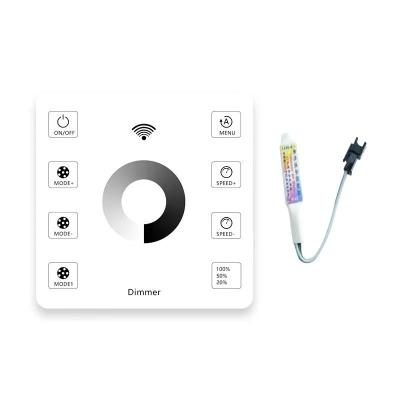 China 5V 12V 24V Wireless White Light Controller Flowing Running Water LED Controller White Strip Light for sale