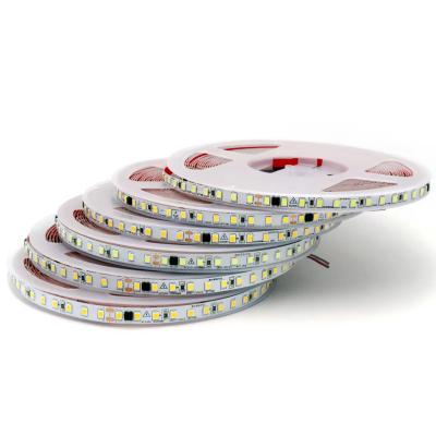 China IP20 2835 220v LED Light Strip High Voltage 8MM 120led/M 240led/M High Brightness 2835 Self Adhesive In Europe for sale