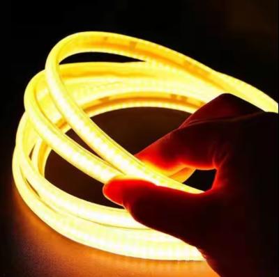 China 220V 110V high voltage flexible led strip light 288leds high voltage outdoor flexible COB led strip light for sale