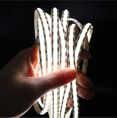 China 110lm/W 3000K 4000K 6000K COB LED Strip Light Soft Light Strip DC12V/24V CRI90 480LEDs/ for sale