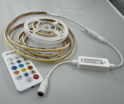 Κίνα DC 24V τοπίο 2m 560 LEDs COB Dimmable LED Strip Kit με ελεγκτή και προσαρμογέα προς πώληση