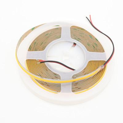 China Indoor Lighting Warm White COB LED Strip 8mm Width with FPC LED RESISTOR Material for sale