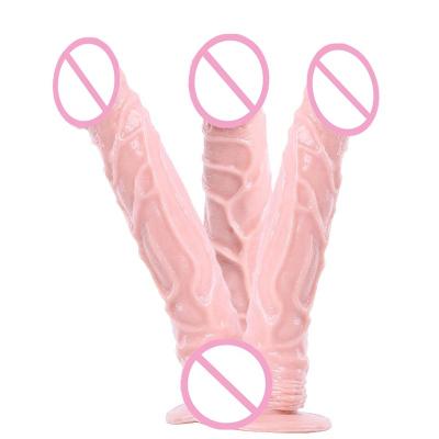 China Huge 10inch PVC Dildos For Dildos Soft PVC Suction Cup Hands Free Dildo-Real Skin Realistic Sex Men Women Long For Female for sale