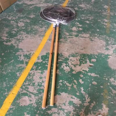 China Koi Fishing Net Aquarium Round Viable Hot Wooden Fishing Net Handle Professional Selling Aquarium for sale