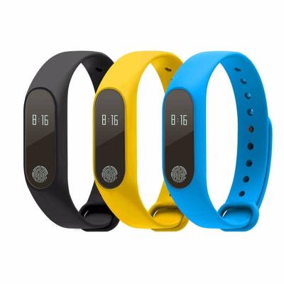 China M2 Silicone Strap Fitness Calorie Tracker Sport Smart Watch with Pedometer and Heart Rate Monitor for sale