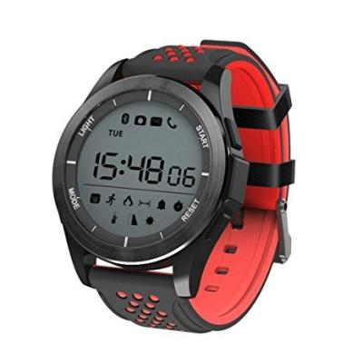 China TPU & Stainless Steel Smart Watch F-3 Android Support Measurement Altitude and UV Air Pressure Light for sale