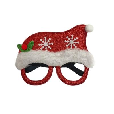 China New Eco-Friendly Christmas Decorative Glass Adult Christmas Decorations and Santa Snowman Antler Glasses Children's Gifts for sale