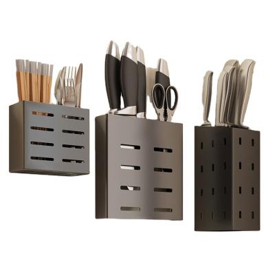 China High Quality Morden Factory Supply Kitchenware Metal Wall Storage Racks Rack Knife for sale