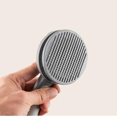 China Self-Cleaning Self-Cleaning Pet Comb Cat and Dog Cleaning Massage Comb Cat Comb for sale