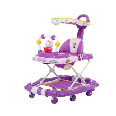 China With 2021 New Popular Toy Fashion Facotry OEM Music And Cat Toys Music Box With Canopy Baby Walker 350A for sale