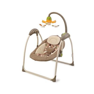 China 8 Speeds 2021 NEW Baby Swinging Electric Cradle Swing Bed With Toys HN-1701A for sale