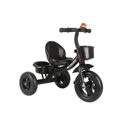 China Polyester baby tricycle kids ride on car with parents push bar HN-5527 for sale