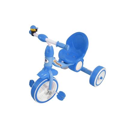 China China Plastic Supplier Steel Single Wheels Baby Tricycle With LED Lights On Wheels HN-705 for sale