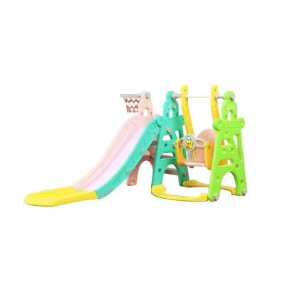 China Funny Baby Indoor Colorful Slide With Swing Chair HN-1302A for sale