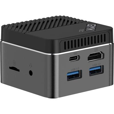 China For Home and Student Pocket Mini PC Intel Celeron J4125 4 Cores 4 Cores LPDDR4 8GB RAM 1TB SSD Win11 OS BT5.1 WiFi 4K UHD Mini Computer for sale