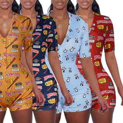 China Long rugrats backwood wap zodiac Halloween Christmas breakfast panty winter drop cardboard onesie for woman for sale