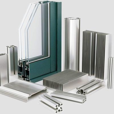 China Aluminum Radiator Doors Profiles Aluminum Profiles Extrusion Round Anodized Aluminum Tube for sale