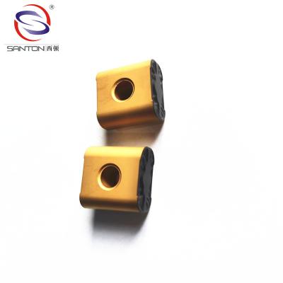 China Cast And Forged Steel Chip Breaker Inserts Tungsten Carbide 90.4 HRA ISO14001 for sale