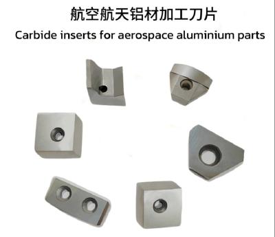 Cina K10 resistenza alle alte temperature Inserti di carburo per l'aerospazio Inserti di tornitura in alluminio Alta resistenza all'usura 3200 TRS in vendita