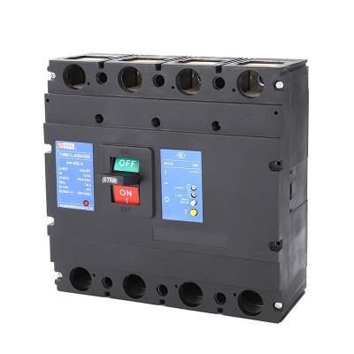 China SENTAI 4P 4 Pole MCCB Circuit Breakers 3 Phase 400A 500A 630A 630amp Cast Case Circuit Breakers MCCB AC 400V 800V 65kA for sale