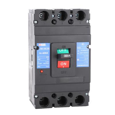 China SENTAI TSM21 4P 3P 3pole Circuit Breakers MCCB AC 225 250 315 350 3 Phase MCCB 400 Amp 400A Electrical Circuit Breakers Switch 50kA for sale