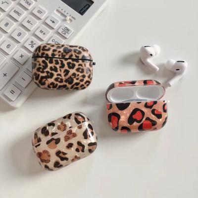 China For Airpods Case Cover Device Cute Leopard Luxury Pattern Wireless Earphone Case For AirPods Pro 3 Case Headphone Protective Cover for sale