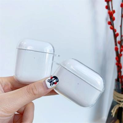 China Fashiontable Hot Selling Transparent Candy Earphone Case For Airpods Pro 2 1 TPU Shockproof Cover for sale