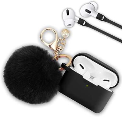 China Top Selling Lovely Soft Silicone Protective Cases For Pro 3 AirPods Wireless Earphone Accessories For AirPods 1 Cover 2 Shockproof for sale