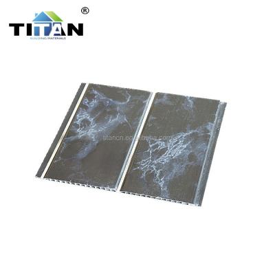 China Artistic PVC Plafones China, Plastic Wall Sheets Ceilings TITAN Printing Wall Panel Bathroom for sale