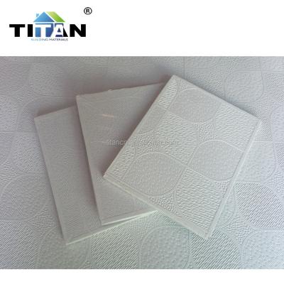 China Artistic Ceilings TITAN Suspended Ceiling PVC Gypsum Ceiling Tile For Ceiling for sale