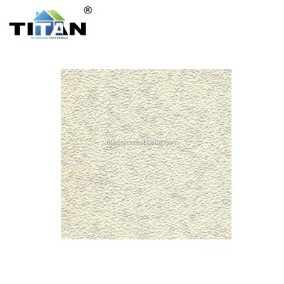 China Artistic Ceilings Kuwait PVC Gypsum Tiles For Wall Decor , PVC Plaster Ceiling Tiles 60x60 for sale