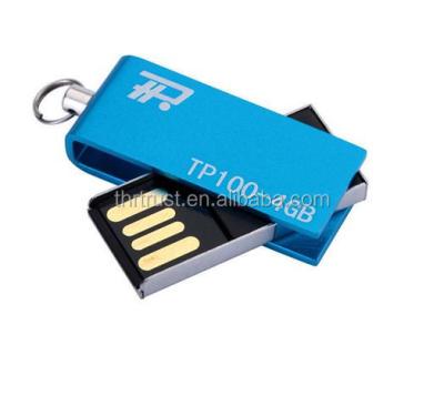 China Promotional Custom Free Sample USB Drive Spinning USB Portable Flash Drive Pendrive For Android Tablets for sale