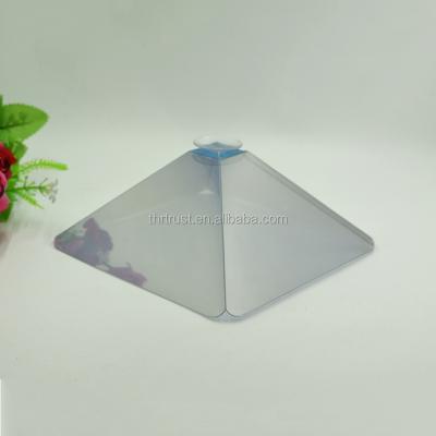 China Free Sample 3D Holographic Glass Projector Hologram Pyramid 3d Hologram Display Cheap 3d Hologram Film With Instruction For Tablet Ipad Smartphone for sale