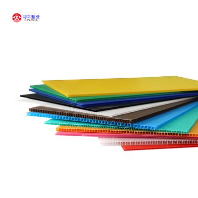 China PP Printing Fluted Board Factory Price High Quality Plastic Corrugated Plastic Sheets Cut Customized, Custom Size RUNPING CN; SHN-OEM for sale