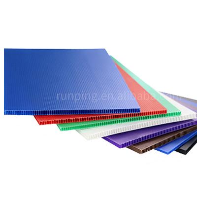 China Printing Wholesale Custom Floor Pad Using Hollow PP Plastic Sheet for sale