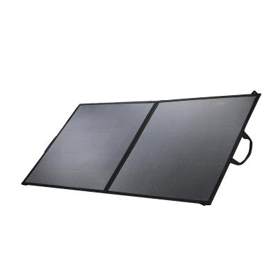 China 100W Solar Panel Foldable Fiberglass Flexible USB DC MC4 Charger For Outdoor 12V Battery Camping 166mmx166mm for sale