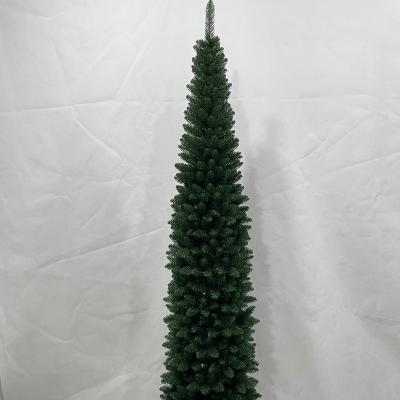 China Thin Chirstmas Decor 6ft PVC Christmas Tree for sale