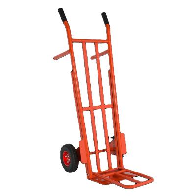 China Easy Movable Two Wheel Construction Site Brick Hand-push Cart Can Be Customized Trolley for sale