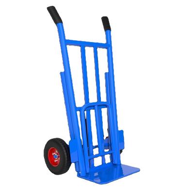 China Hot Selling Easy Carry Folding Mobile Trolley Travel Heavy Duty Two Wheel Carts for sale