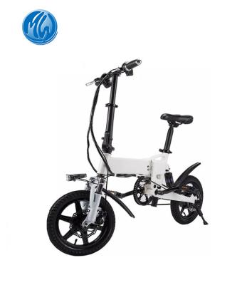 China Multifunctional Adult Ebikes For City Road 36V 14Inches Electric WheelsCustomizable Rechargeable Electric Bike for sale