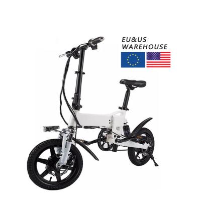 China EU Multifunctional Warehouse Speedometer 25km/h Instant Shipping 26 Inch Wheel Customized Folding Electric E-Bike Bicycle for sale