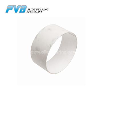 China White PTFE Lined Bushing Steel Back Composite Plain Bushing for sale