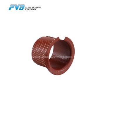 China Lead Free Bronze Mesh PTFE Bearing Self Lubrication Flanged Bronze Bushings for sale