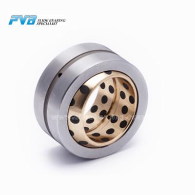 China Oiles 500 Spherical Plain Bearings CuAl10Ni Graphite Aluminum Bronze Bearing for sale