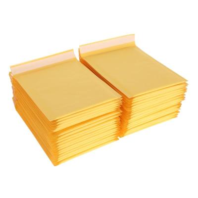 China Business& Thick Recycled Shopping 700PCS/Lot Kraft Wrap Air Bubble Padded Waterproof Shipping Packing Mailer For Delivery for sale