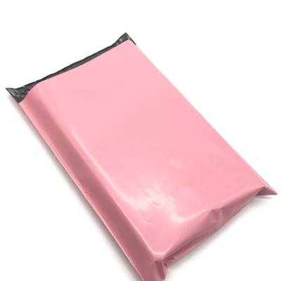 China Business& Shop Shopping Online Sales Recycled Waterproof Pink Poly Mailers, Tearproof Self-Sealing Custom Shop Envelopes Shipping Bags for sale