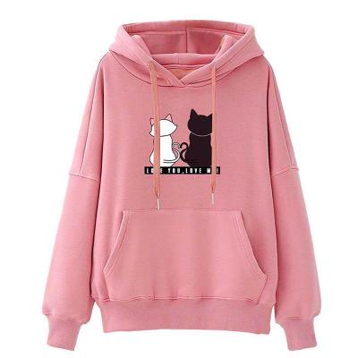 China Custom Anti-wrinkle Cotton Polyester Blend Spring And Autumn Girls Hoodies Sweatshirts Womens Hoodie Oversized Pullover for sale