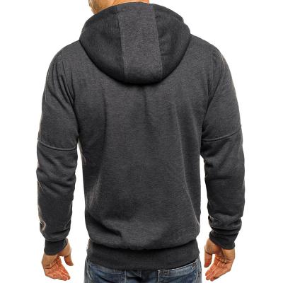 China Custom High Quality 100% Cotton Anti-Wrinkle Full Zip French Terry Multi Pocket Outdoor Fitness Hoodie Unisex Hoodie for sale