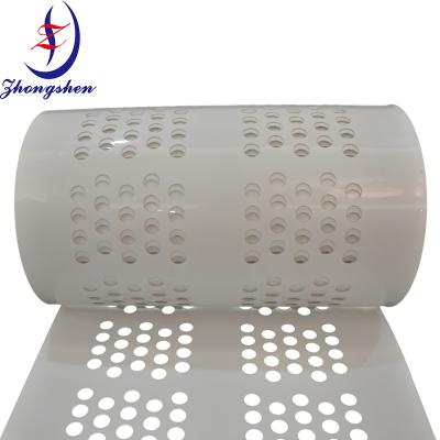 China Cinturón de huevos perforado de 500 mm PP para la recolección automática de huevos en venta