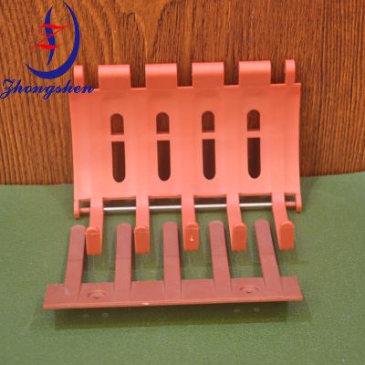 Chine ABS Collection d'œufs rouges griffes 142MM Pour batterie couche poulet cage à vendre